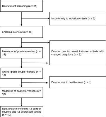 The effect of systematic couple group therapy on families with depressed juveniles: a pilot trial